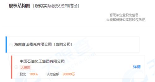 中石化赴海南成立全資子公司 業務版圖擴至房地產與職業中介領域